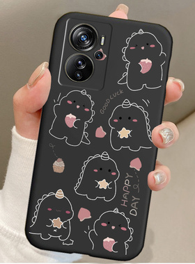 适用中兴天机axon A41Pro花朵印花手机壳ZTE A2023新款网红个性简约磨砂软壳A51Pro创意防摔高级全包保护套