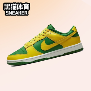 Nike Dunk Low 反转巴西 男子低帮复古休闲运动板鞋 DV0833-300