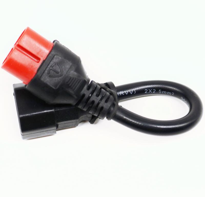 台铃电动车充电桩转换接头抽水泵放电线快速充电器逆变器接头