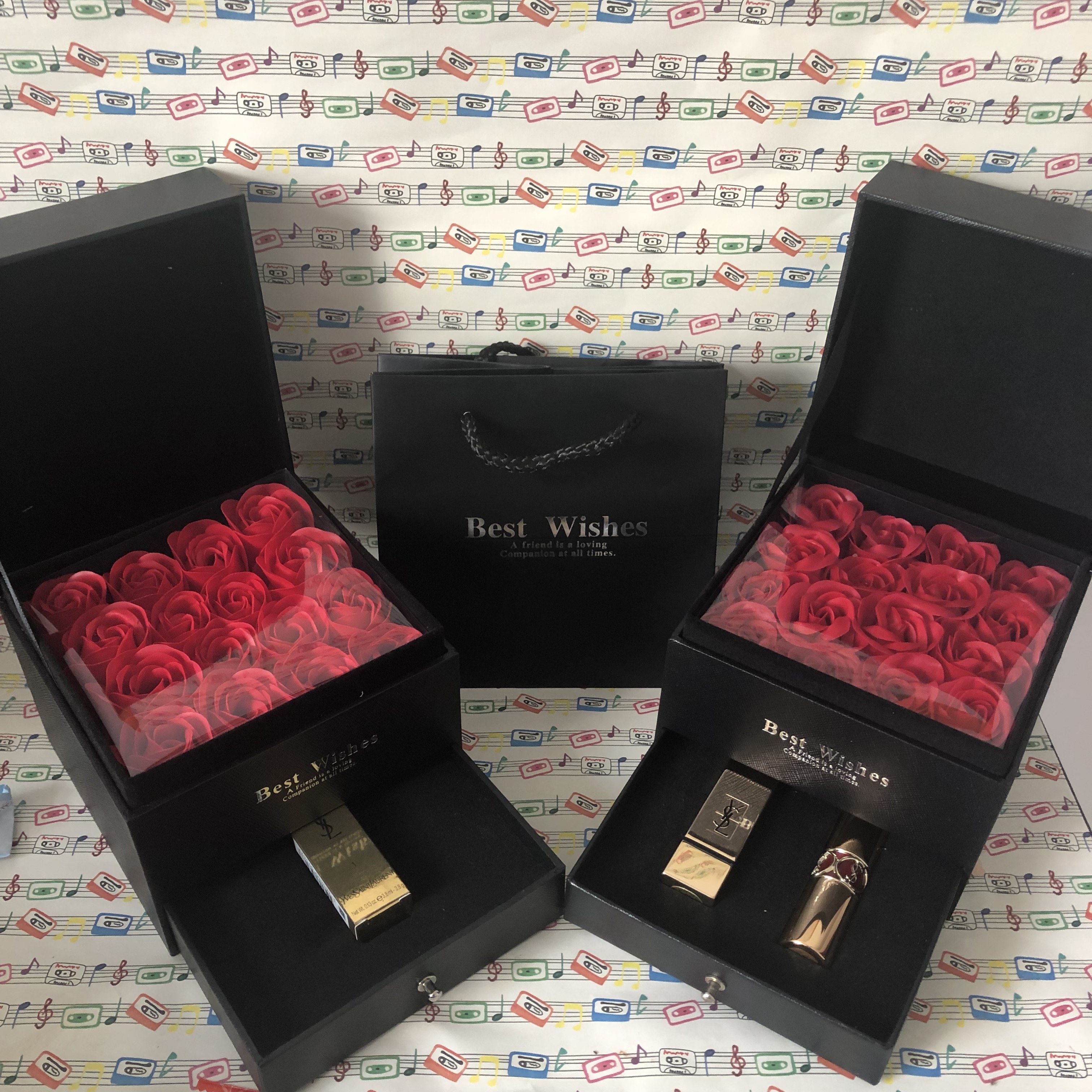 Valentine's Day Gift quality goods YSL Flagship store official website/Yves Saint Laurent Square tube Lipstick Terek bostan Circular tube moist Zhenghongin the Office Equipment/Consumables/Related Services , Packaging Equipment/Signs and supplies , Gift Box  category - from Buy2taobao.com to provide professional Taobao agent buy service