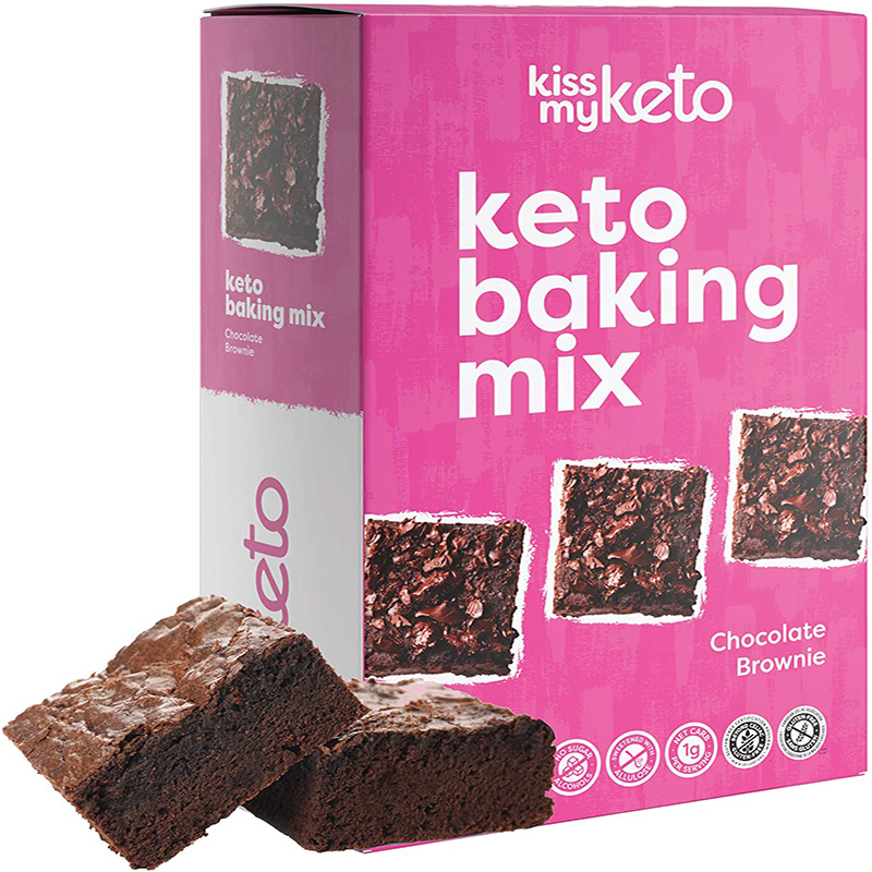 巧克力生酮布朗尼低碳无麸质