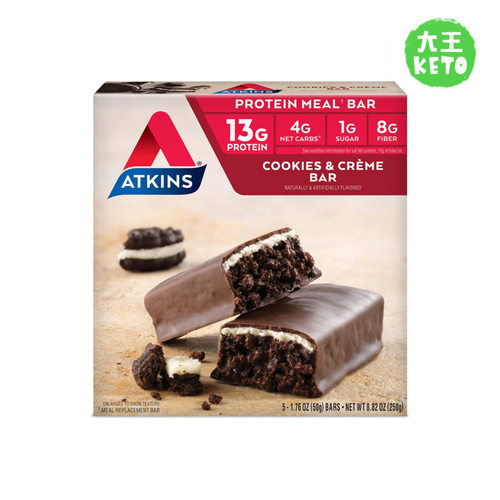 atkins巧克力能量棒keto生酮低碳