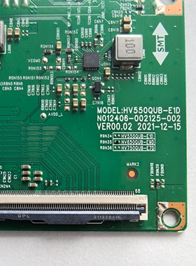 原装逻辑板HV550QUB-E1D N012406-002125-002