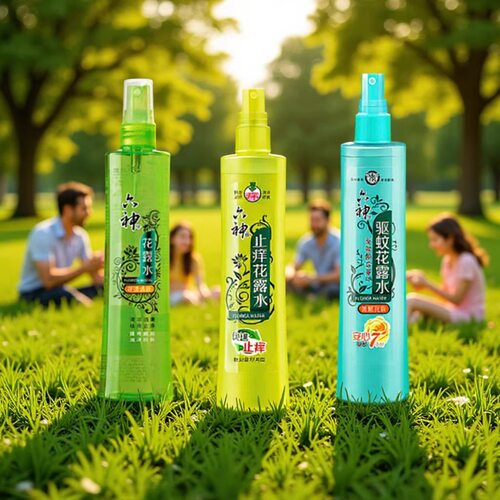六神180ml喷雾花露水劲凉提神净爽活力止痒小瓶装夏季清凉舒爽正