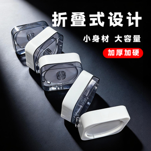 成夕磁吸折叠线组主线盒鱼线盒收纳盒鱼线轴魔术盒渔具用品配件盒