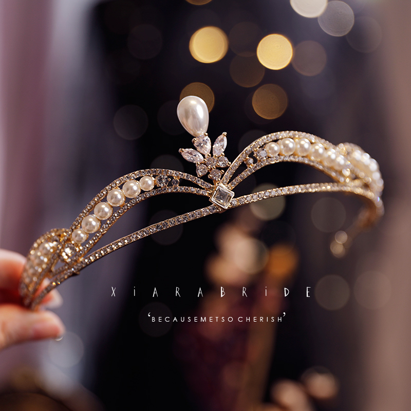 夏拉婚饰皇冠合金韩式