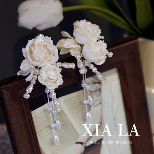 夏拉耳环耳夹无耳洞仙气配饰