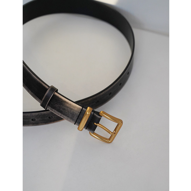 PANLULUPAN小众设计女士擦色头层牛皮真皮腰带时髦miu网红皮带,服饰配件/皮带/帽子/围巾,腰带/皮带/腰链,淘宝优惠券,粉丝福利购,淘宝优惠卷