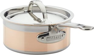 美国代购 CopperBond Sauce Pan不锈钢铜芯酱锅意大利制造 Hestan