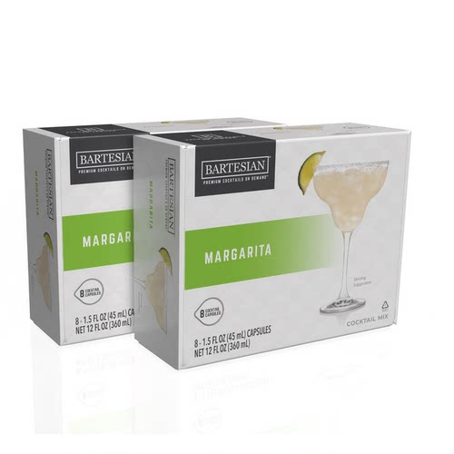 美国代购Bartesian Capsules for Cocktail Machine 鸡尾酒机胶囊