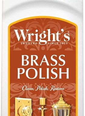 美国代购Wright's Brass and Copper Polish and Cleaner黄铜除垢