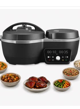 美国代购Instant Pot Dual Action Multi-Cooker8合1多功能双灶锅