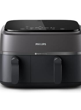 德国代购Philips Dual Basket Airfryer  NA350/00 双屉空气炸锅