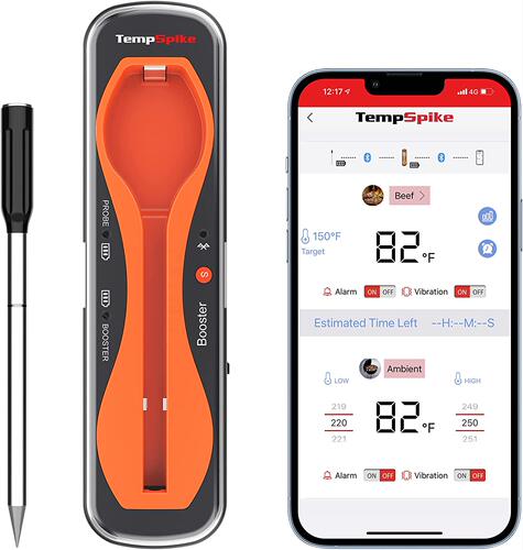 美国代购ThermoPro TempSpike Meat Thermometer烤肉温度计TP960
