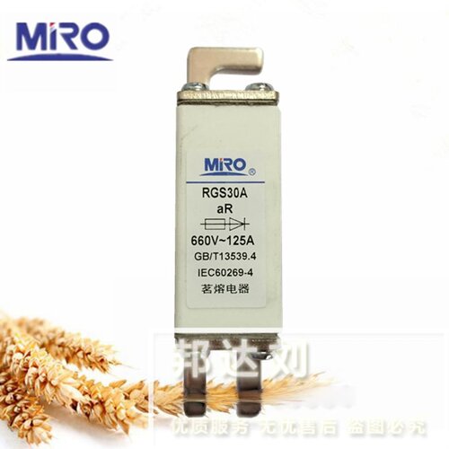 茗熔快速熔断器RGS30A100A63A80