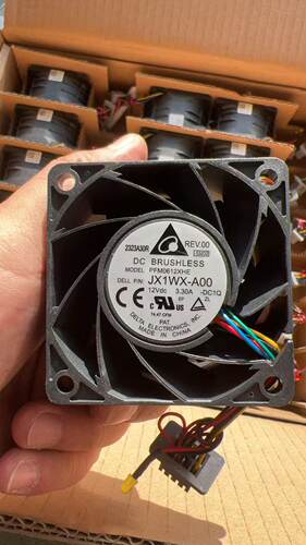 全新原装PFM0612XHE JX1WX-A00 12V 3.30A 戴尔JX1WX 服务器风扇