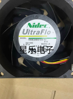 耐施德ATV610 ATV630变频器风扇V80E24BS1A5-52 8cm 24v 0.47A