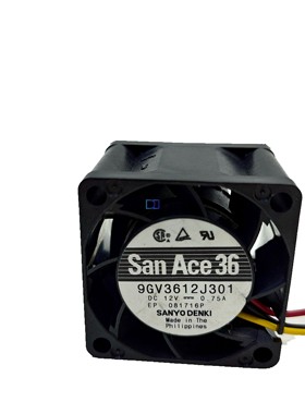 原装正品三洋9GV3612J301 12V 0.75A San Ace 36暴力散热风扇