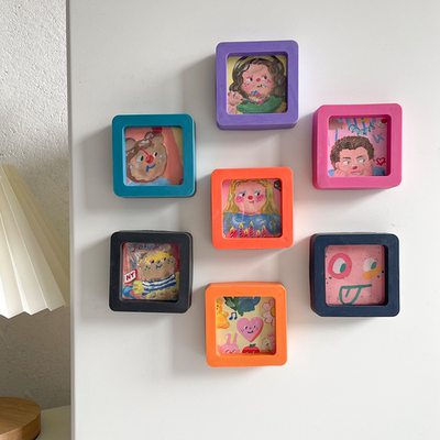 2025新款相框冰箱贴多功能可爱多巴胺磁贴个性创意高级感拍立得