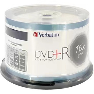 威宝台产可打印 炫彩 银面系列 DVD-R可打印空白光盘 刻录盘