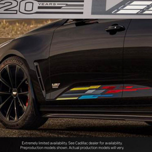 防水改色膜 前挡拉花灯膜改装 适用于凯迪拉克CT4 CT5裙边拉花V贴