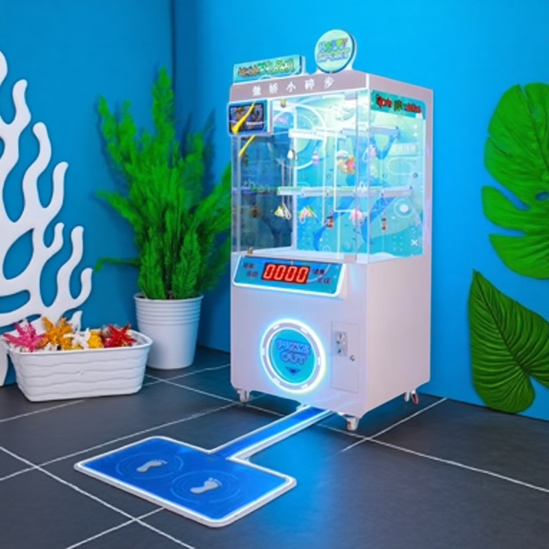 网红大型投币礼品机熊猫娃娃机夹公仔机抓娃娃机商用游戏机扭蛋机