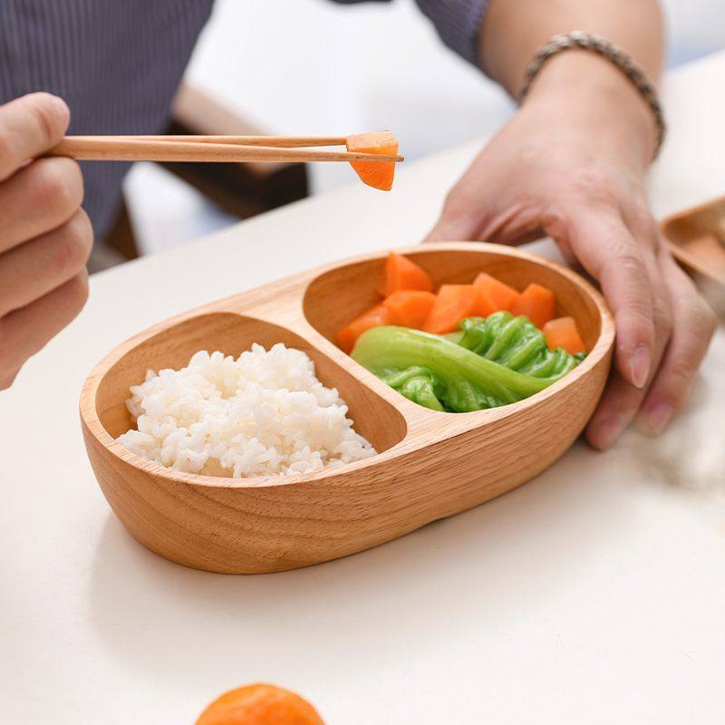 橡胶木小木船型双格碗实木分格家用点心盘果盘零食盘整木,餐饮具,果盆/果盘/果篮,淘宝优惠券,粉丝福利购,淘宝优惠卷