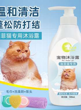 宠物猫咪加菲猫专用沐浴露大全洗澡沐浴乳专用香波浴液用品留香