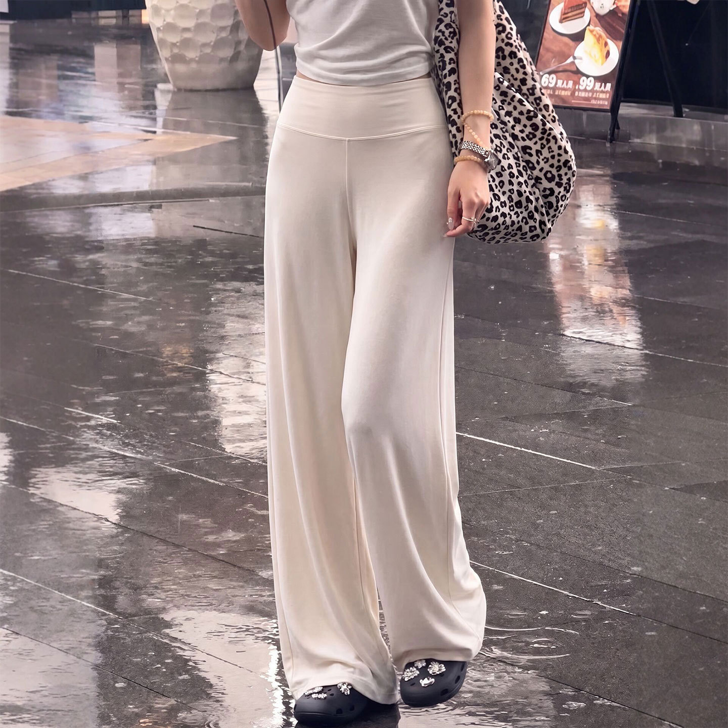 瑜伽裤女夏薄款外穿不尴尬小个子运动速干健身裤2026新款防晒裤子