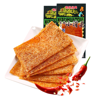 小滑头辣片素食经典麻辣薄辣片