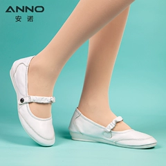 Anno / ANNO y tá giày mùa xuân và mùa hè thở không trượt giày công việc chăm sóc nữ mô hình khâu tay thẩm mỹ viện