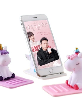 pvc公仔手机支架定制卡通摆件