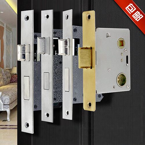 室内房门锁5050单舌双舌门锁