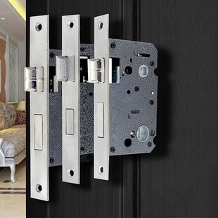 樱花老款 7255双舌锁体室内门6550房门锁舌7250木门锁具配件通用型