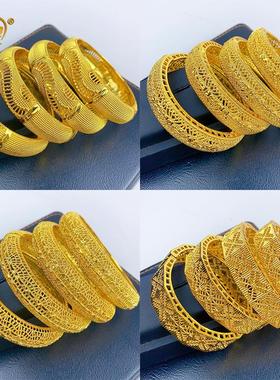 假黄金首饰结婚真结婚假三金一套