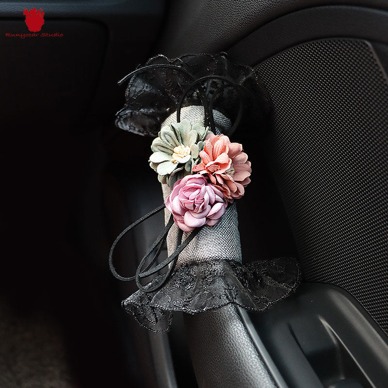 【润悠】复古蕾丝扶手套手刹套档把套门把套通用车内套饰套装,汽车用品/电子/清洗/改装,手刹套/档把套/套饰套装,淘宝优惠券,粉丝福利购,淘宝优惠卷