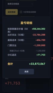 竞拍之王盈亏软件