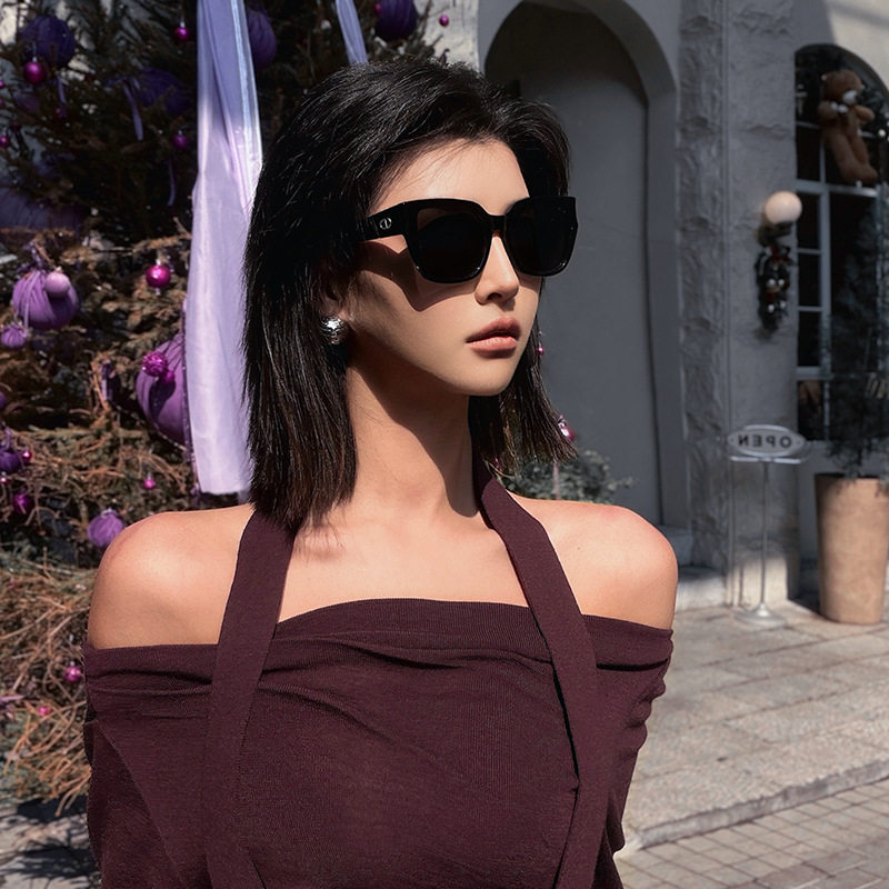 植伍大框太阳镜大牌同款墨镜2026新款网红女士潮流太阳眼镜男偏光