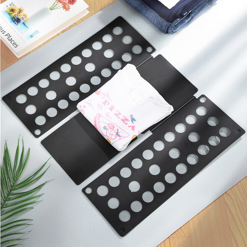 懒人叠衣板折衣衬衫裤子短袖t恤快速叠衣服衣柜整理收纳架子