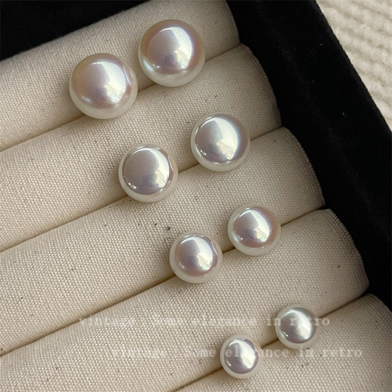 法式复古馒头珍珠耳钉小众气质简约百搭法式温柔耳钉高级感耳饰女,饰品/流行首饰/时尚饰品新,耳钉,淘宝优惠券,粉丝福利购,淘宝优惠卷