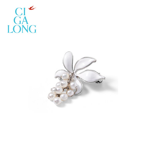 CIGALONG宝珠茉莉珍珠戒指