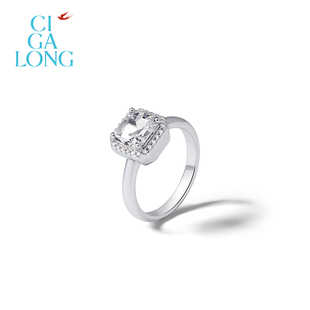 CIGALONG龙梓嘉东方燕白水晶项链手链耳钉戒指新品 珠宝 系列新中式