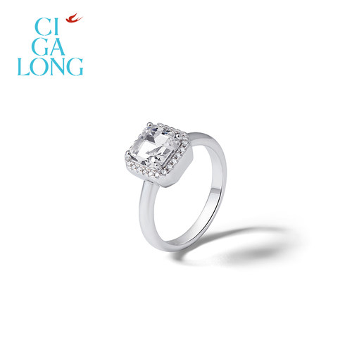 CIGALONG龙梓嘉东方燕白水晶项链手链耳钉戒指新品系列新中式珠宝