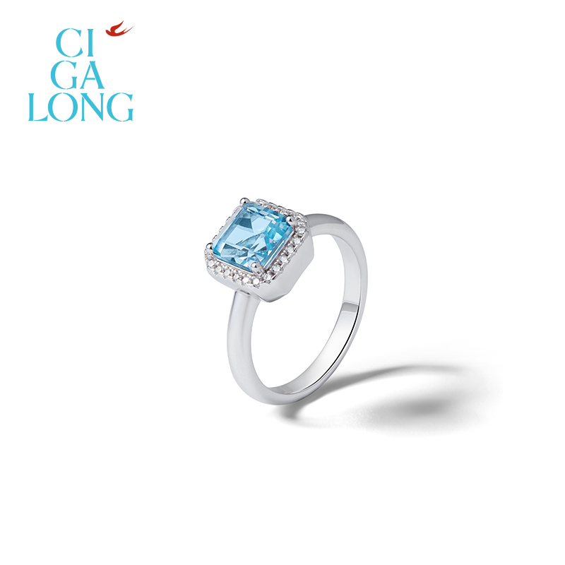 CIGALONG龙梓嘉东方燕托帕石项链耳钉戒指手链新品系列新中式珠宝