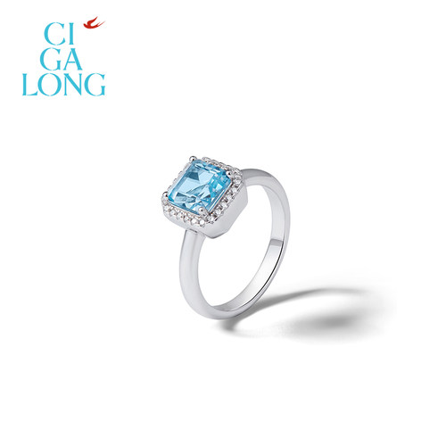 CIGALONG龙梓嘉东方燕托帕石项链耳钉戒指手链新品系列新中式珠宝