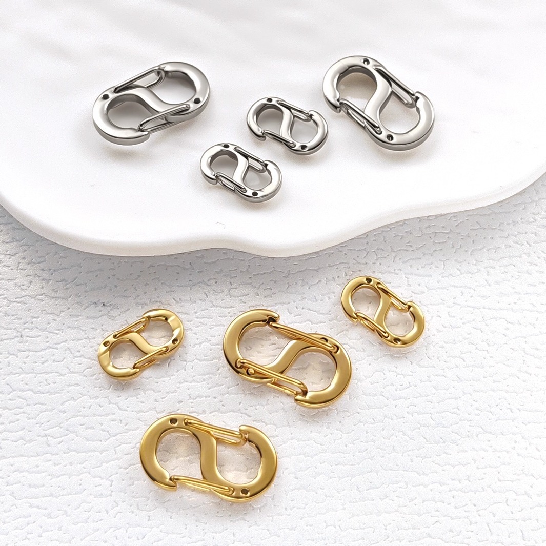 双头弹簧S扣户外钥匙扣手链扣