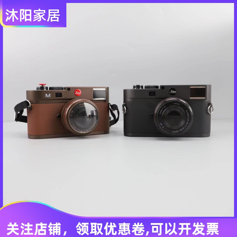 覆古相机模型摆件 样板间书房摆件 摄影棚拍照彷真镜头道具装饰品