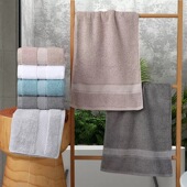 甄简生活全棉毛巾洗脸洗澡男士 面巾成人家用柔软吸水纯棉酒店毛巾