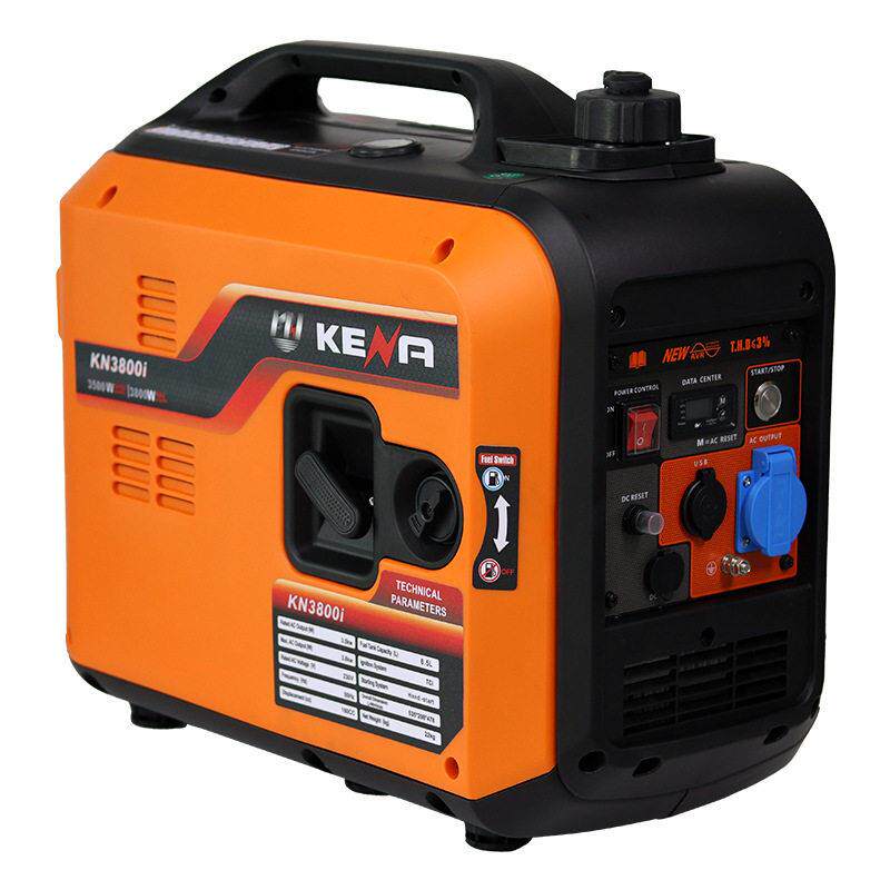 静音发电机1kw2kw2.2kw4千瓦数码变频静音汽油小型发电机220V