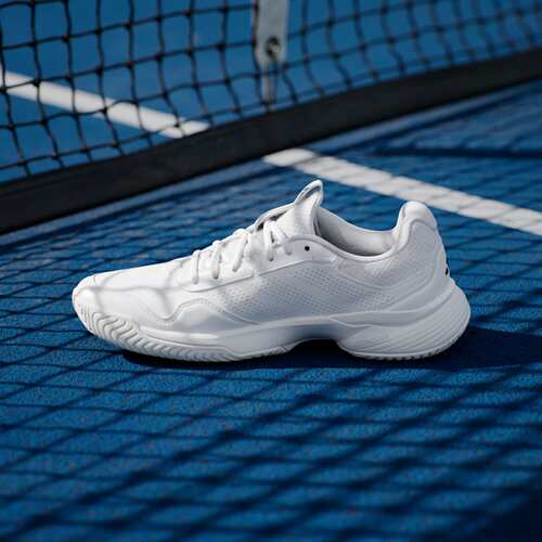 Adidas阿迪达斯男鞋GAMECOURT 3实战训练网球鞋透气小白鞋 KI3606